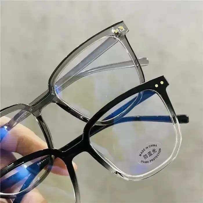Femmes élégantes surdimensionnées lunettes de lecture unisexe grand cadre HD lentille