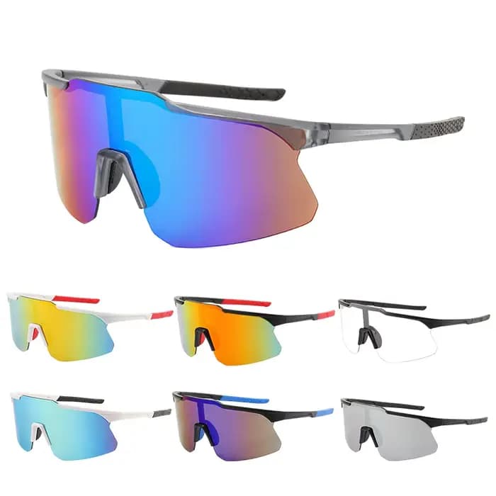 Lunettes de soleil polarisées pour le cyclisme et le ski en extérieur pour homme et femme