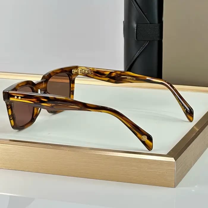 Lunettes de soleil de luxe MONOLIX DTS750 rectangulaires en acétate