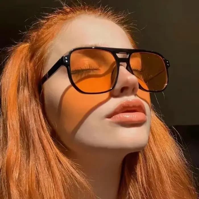 Vintage hommes femmes grandes lunettes de soleil