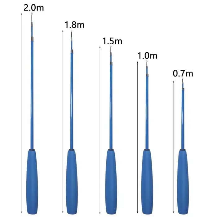 Canne à pêche télescopique en fibre de verre, ensemble de moulinet, leurre, hameçons, mangeoire, plus récent, ChlorTravel