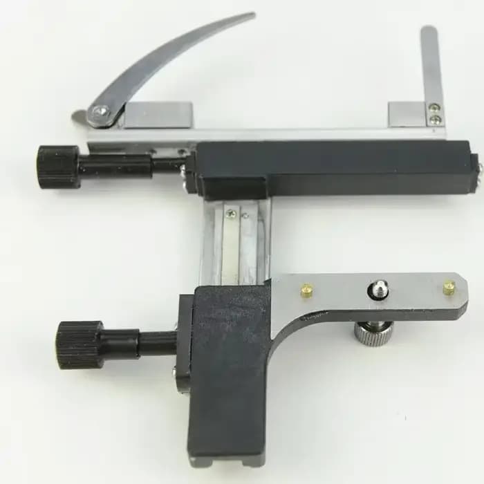 Plateau mécanique mobile X-Y attachable au microscope avec échelle pour spécimens