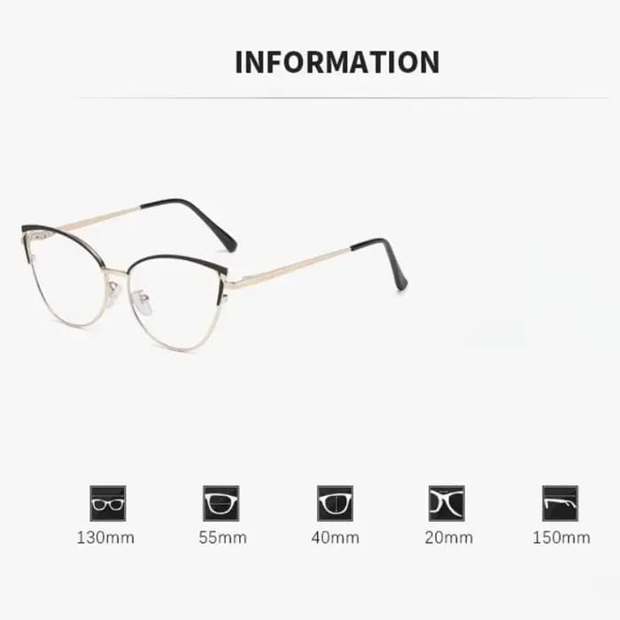 Lunettes de vue photochromiques œil de chat tendance 2026 pour femmes