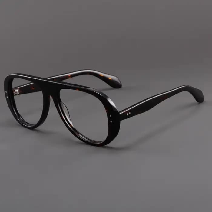 Monture optique de luxe en acétate pour homme et femme