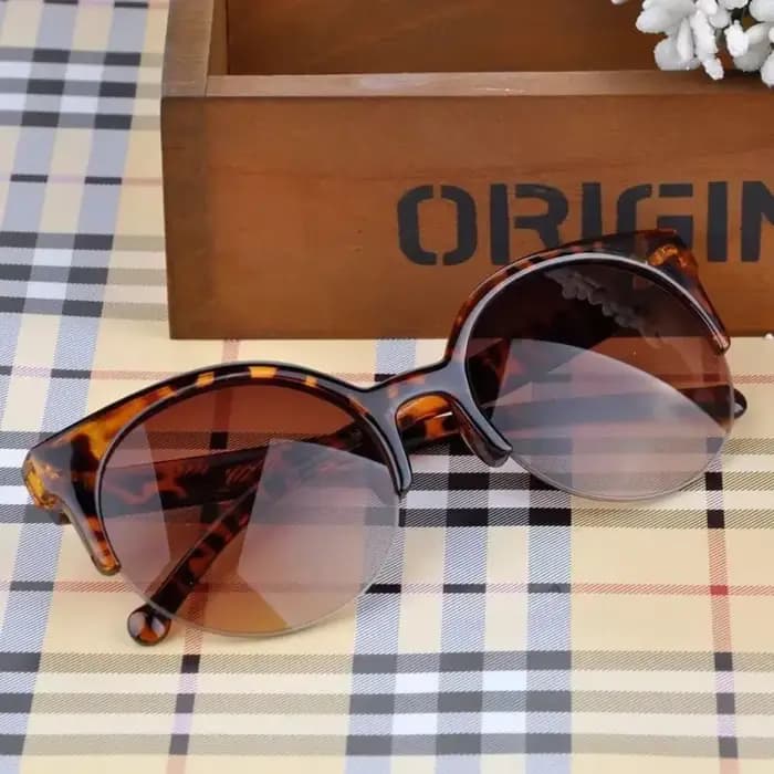 Lunettes de soleil œil de chat rétro vintage pour femmes