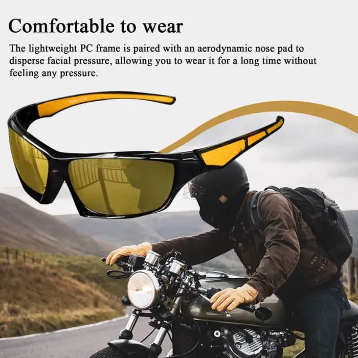 Hommes Protection complète lunettes de soleil