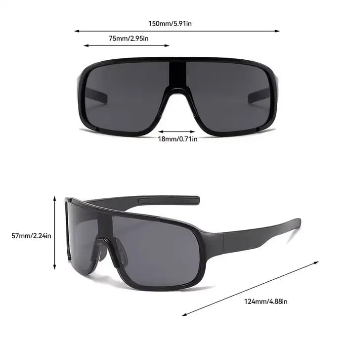 Lunettes de Ski à grande monture UV400