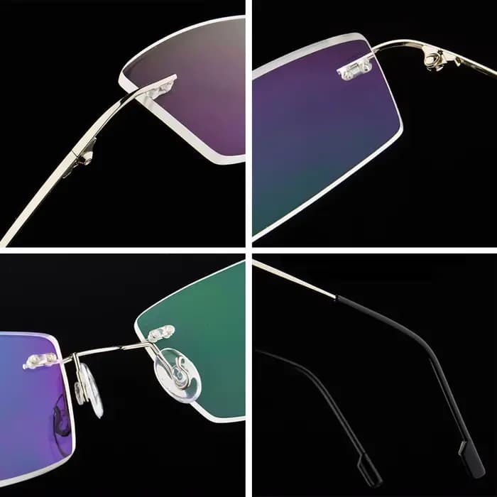 UVLAIK sans cadre titane Aolly lunettes