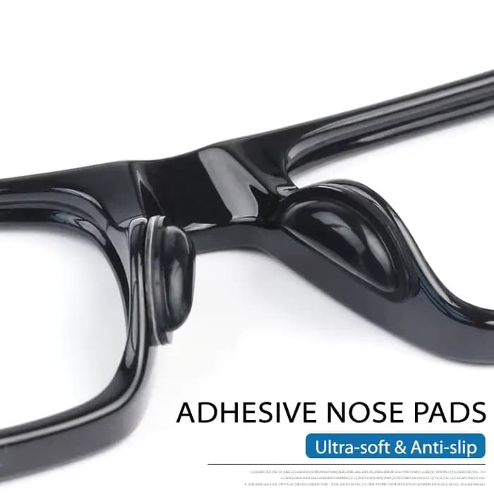 Plaquettes nasales pour lunettes