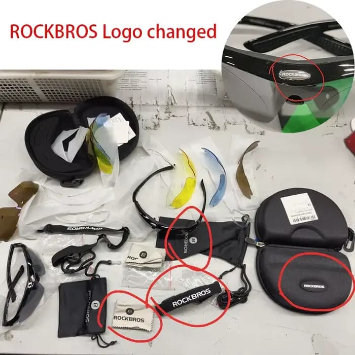 ROCKBROS Polarisées Sport Hommes Lunettes De Soleil Route Vélo