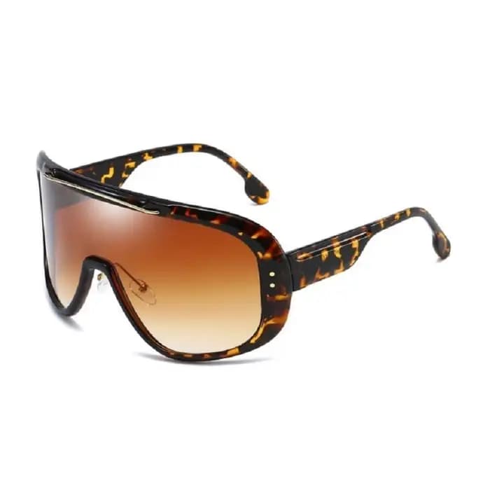 Bouclier miroir visière masque lunettes de soleil femmes hommes 2023 surdimensionné coupe-vent