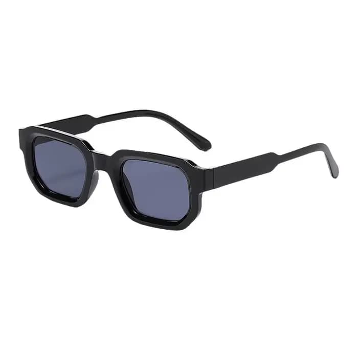 Nouvelles lunettes de soleil vintage à monture rectangulaire pour hommes