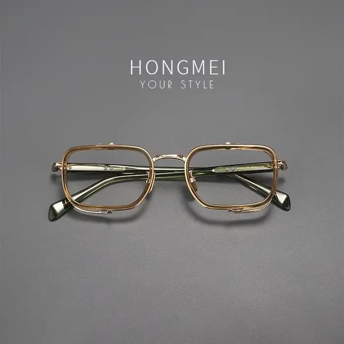 ENTITY montures de lunettes de luxe titaniPrescription hommes