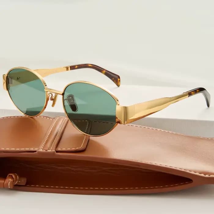 Lunettes de soleil rondes pour femmes