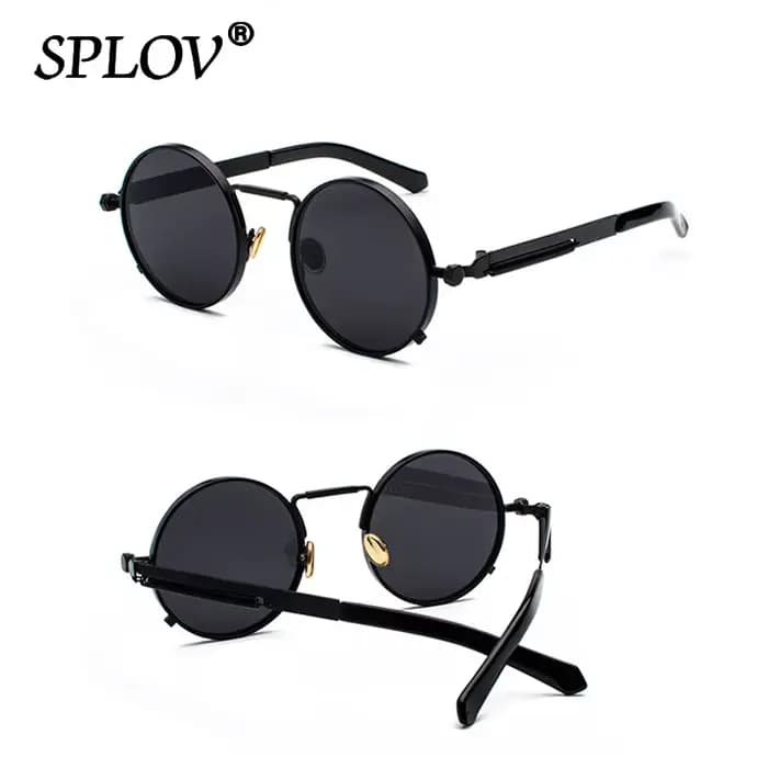 Lunettes de soleil Punk pour hommes et femmes