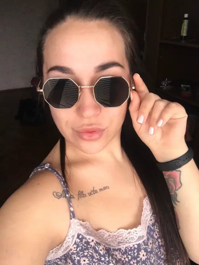 Lunettes de soleil Vintage monture métallique de luxe mode