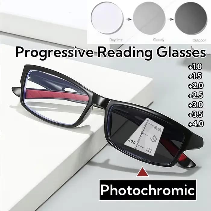 Lunettes de lecture multifocales progressives