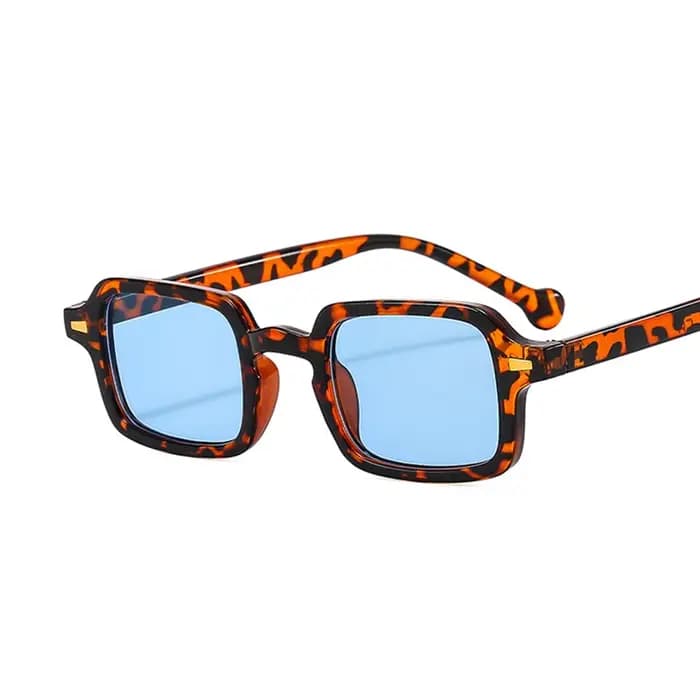 Lunettes de soleil rectangulaires de luxe pour femmes