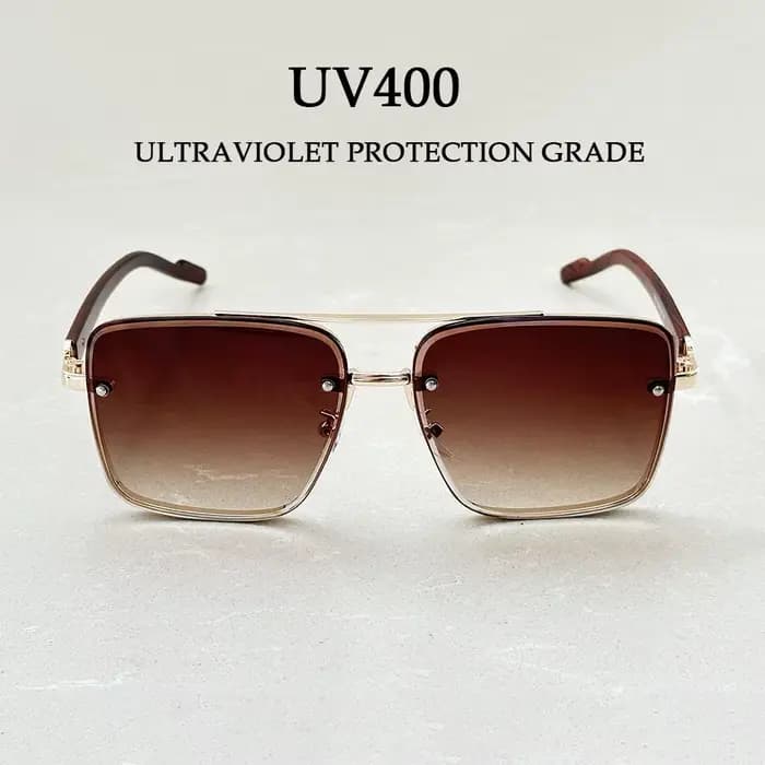 Nouvelles lunettes de soleil carrées pour hommes