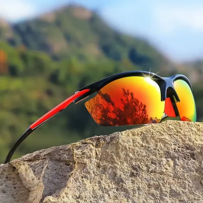 Lunettes de soleil polarisées de sport à la mode