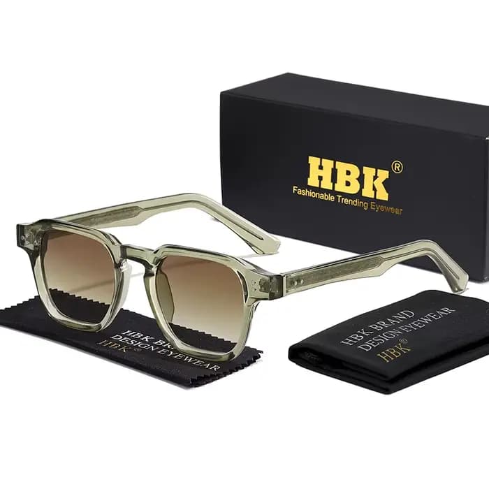 HBK Nouvelles Lunettes de Soleil Tendance pour Hommes