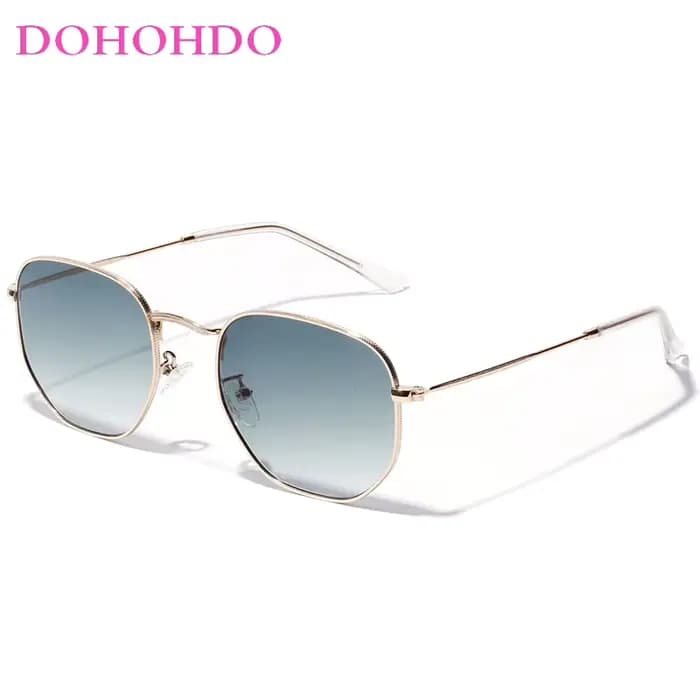 DOBathroom HDO-Lunettes de soleil rétro carrées pour femmes et hommes