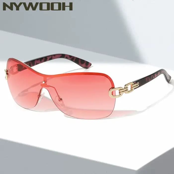 Lunettes de soleil à double anneau pour hommes et femmes
