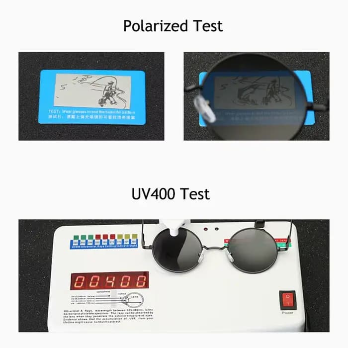 Lunettes De soleil polarisées rondes rétro pour hommes et femmes