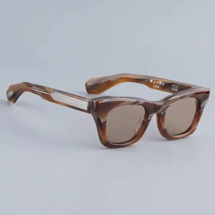 JMM DEALAN 10TH anniversaire lunettes de soleil édition limitée à la main en acétate épais Uv400 hommes et femmes