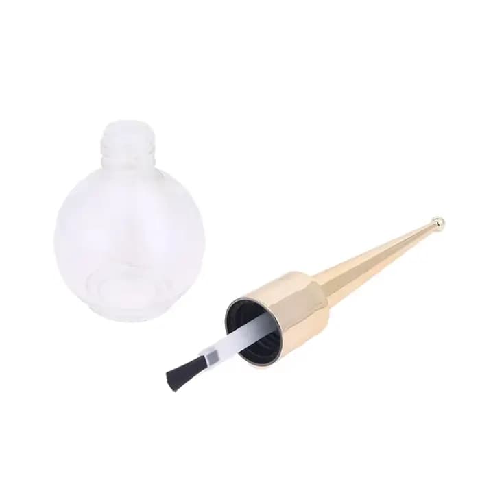 Bouteille de vernis à ongles de 15ml, bouteille vide de Gel avec brosse en verre, bouteille vide de Gel pour ongles, conteneur de bouteille vide pour Nail Art