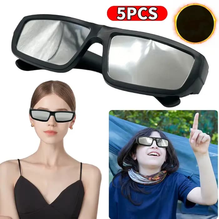 Lunettes d'observation d'éclipse solaire certifiées ISO
