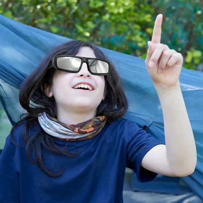 Lot de 1/2/3/5 lunettes d'observation d'éclipse solaire certifiées ISO