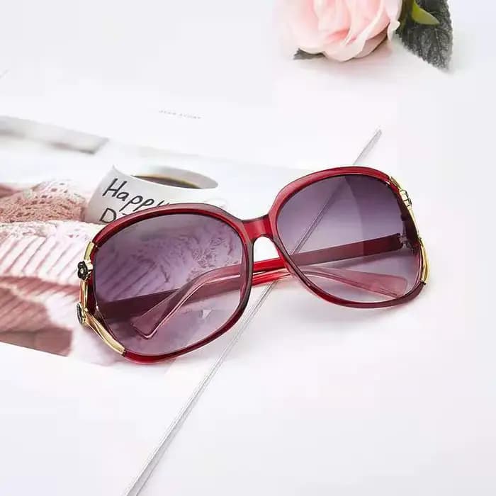 Lunettes 2021 lunettes de soleil femmes mode grand cadre tendance rose lunettes décoratives