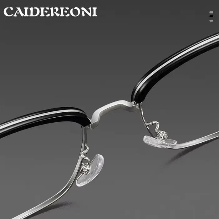 CAIDERONI – lunettes classiques à grande monture pour hommes et femmes