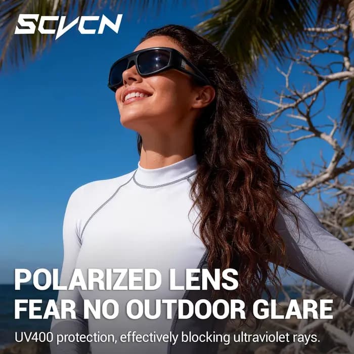 Lunettes de soleil de pêche SCVCN pour hommes