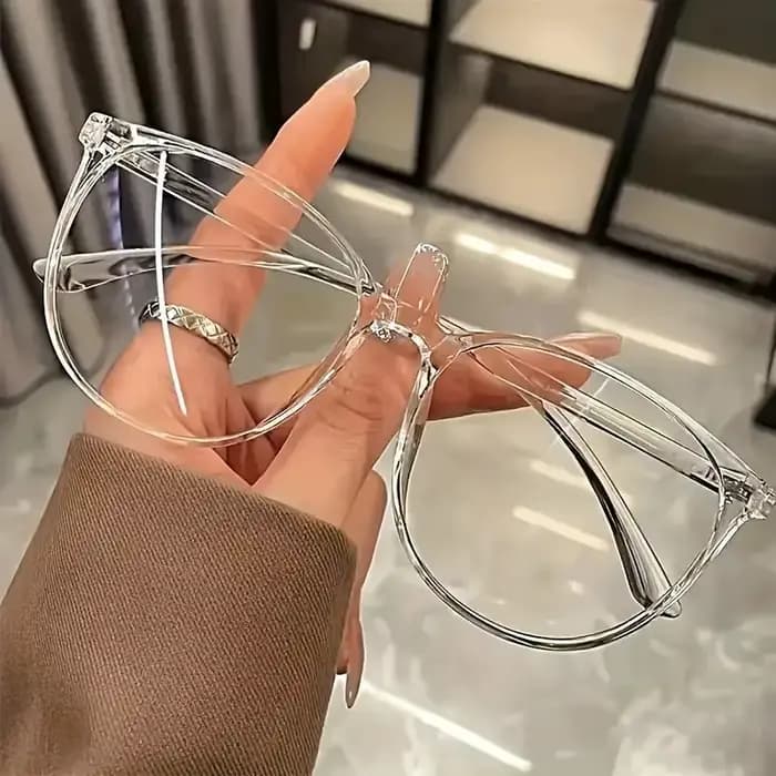 Lot de 2/3/4 lunettes de mode à verres transparents
