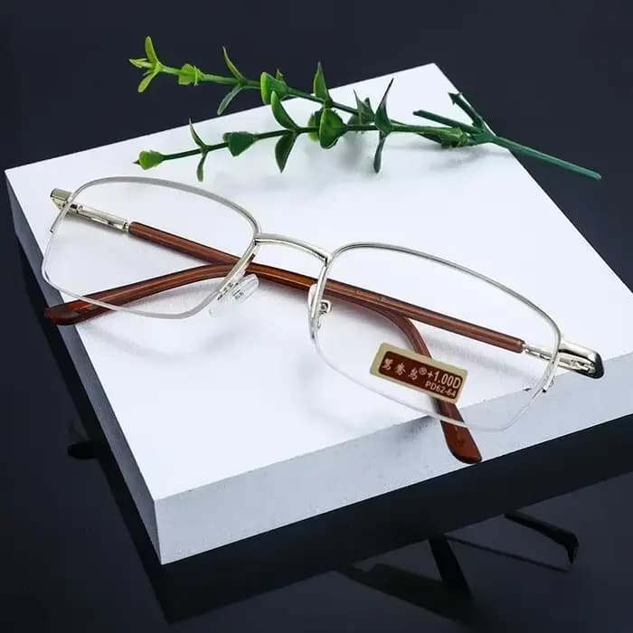 Lunettes de lecture presbytes carrées plein cadre pour hommes et femmes