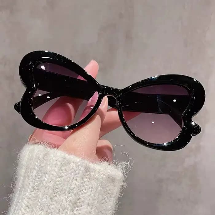 Nouveauté Vintage papillon lunettes De soleil femmes hommes