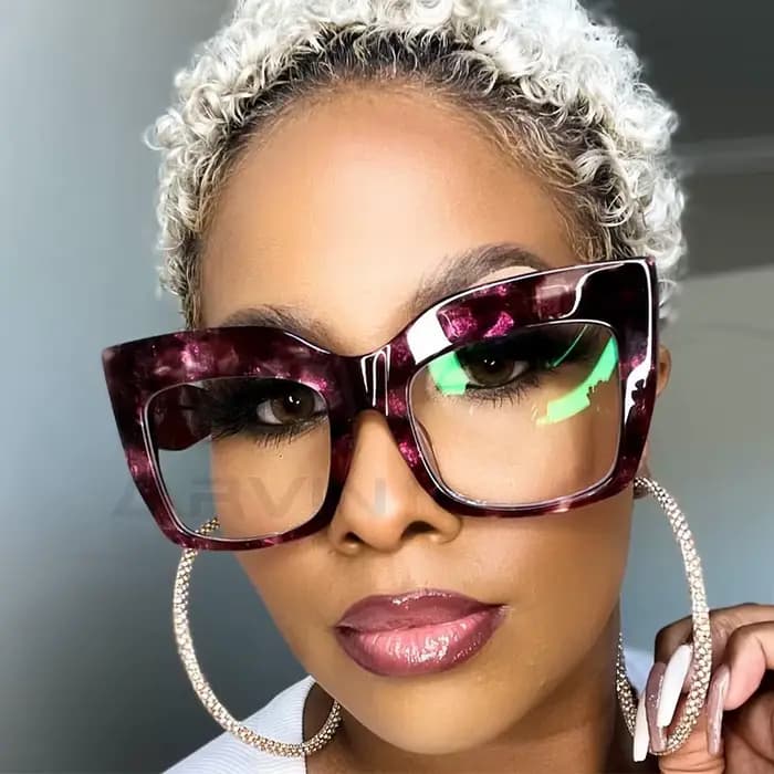 Lunettes de vue transparentes pour hommes et femmes