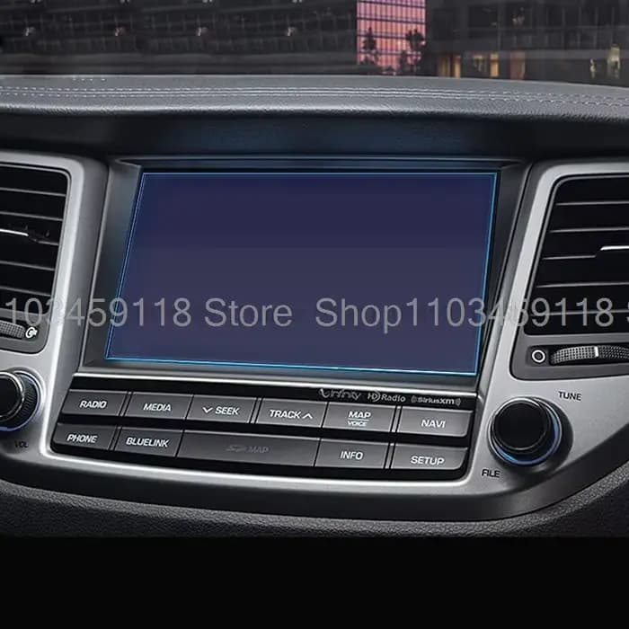 Film protecteur d'écran en verre du Guatemala pour Hyundai, accessoires anti-rayures, navigation GPS de voiture, 4,3 son, 2015, 2016, 2017