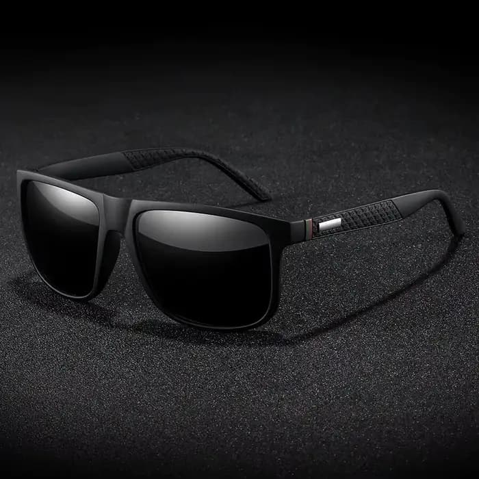Lunettes de soleil carrées rétro de luxe pour hommes et femmes