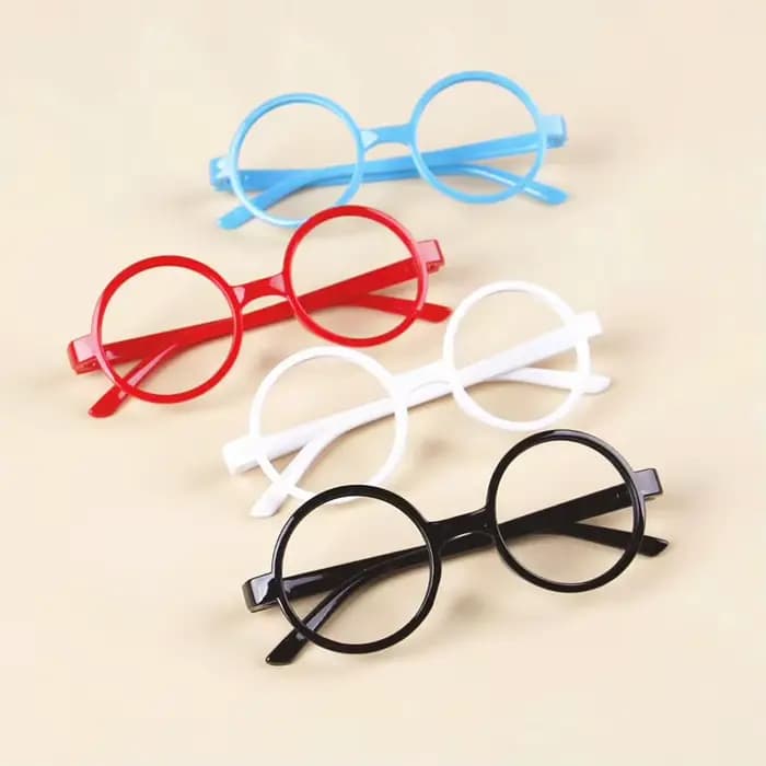 Monture de lunettes en plastique de forme ronde