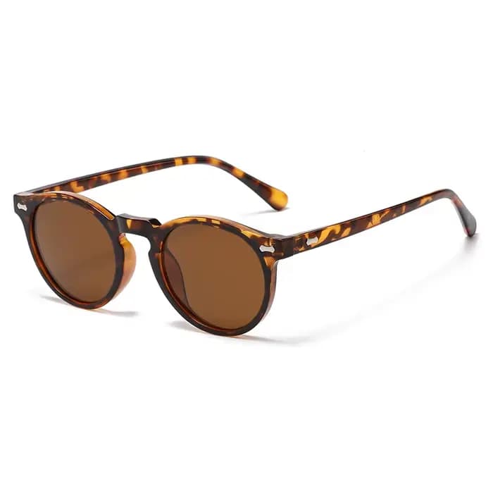Lunettes de soleil rondes rétro pour hommes et femmes
