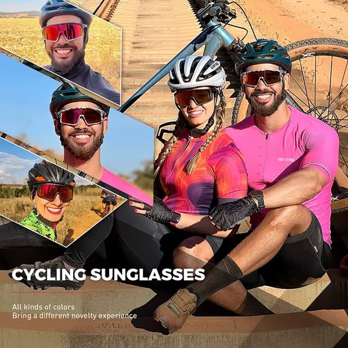 Lunettes de cyclisme photochromiques Sports de plein air