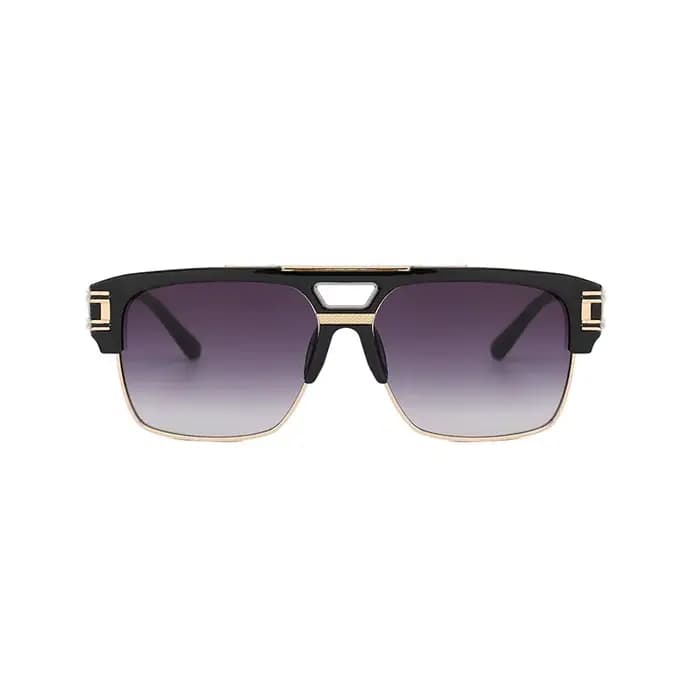Lunettes de soleil pour hommes de marque de luxe vintage
