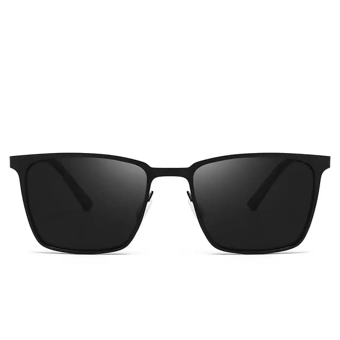 Lunettes de soleil polarisées pour hommes et femmes marque Design carré cadre