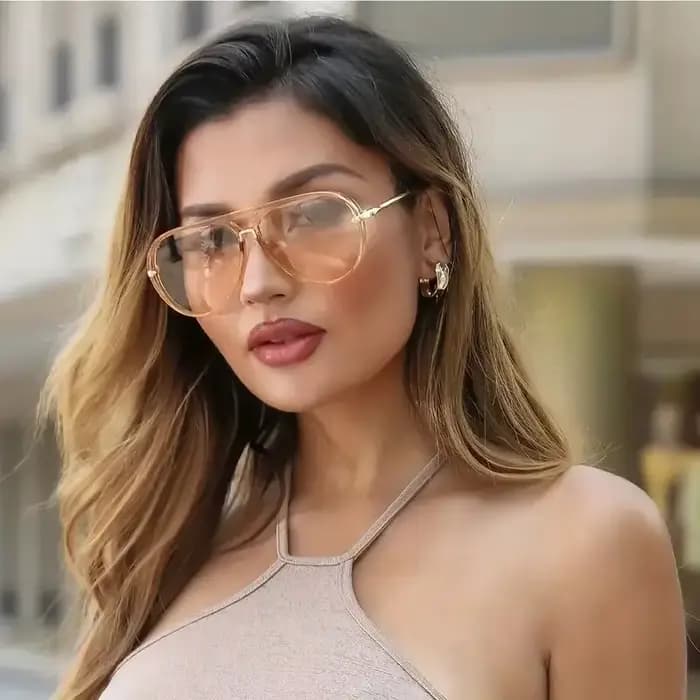 Lunettes de soleil colorées pour hommes et femmes