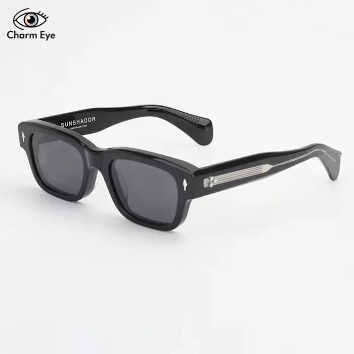 Lunettes de soleil en acétate de haute qualité pour hommes et femmes