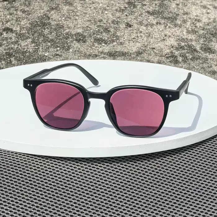Lunettes SHINU FL-41, lunettes teintées FL41 pour hommes et femmes, verres rose FL41 bloquant la lumière bleue et verte 480-520 nm, lunettes anti-migraine