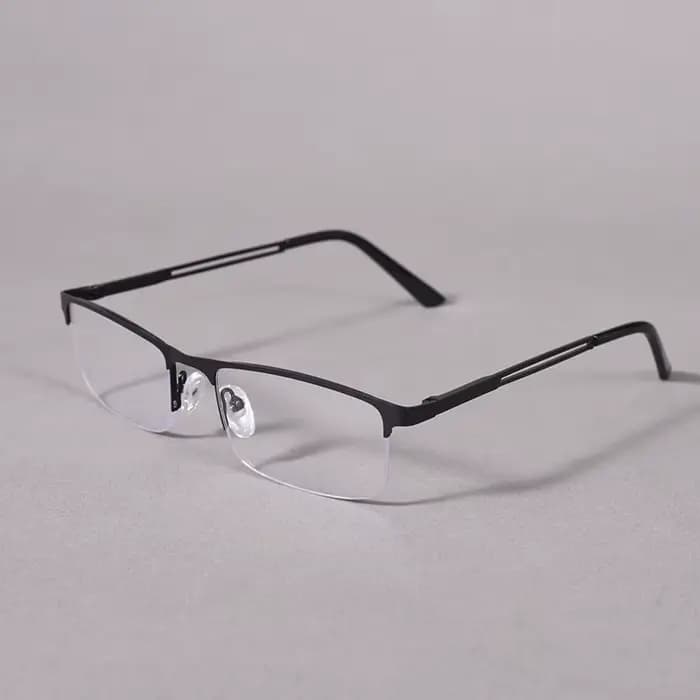 Lunettes de lecture demi-monture pour hommes
